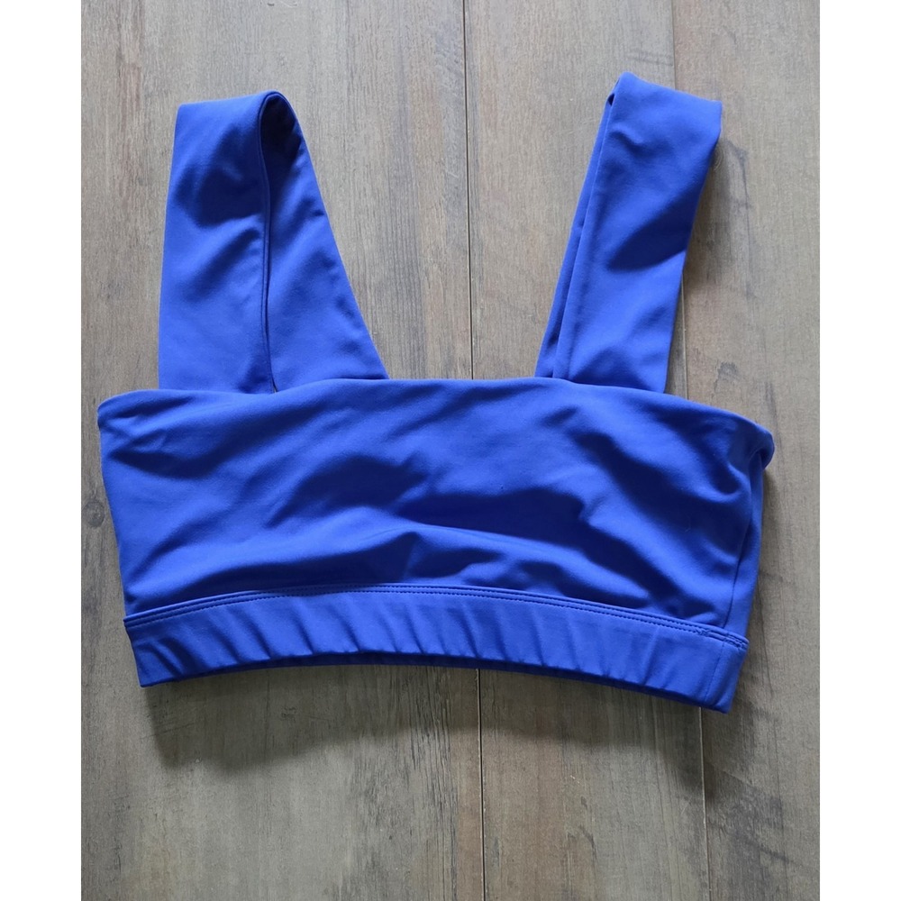 ALLFENIX Cobalt Blue Sports Bra Women M Pullover (No Removable Pads)